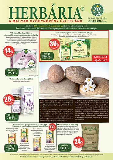 Herbária akciós újság