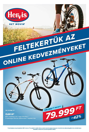 Hervis akciós újság