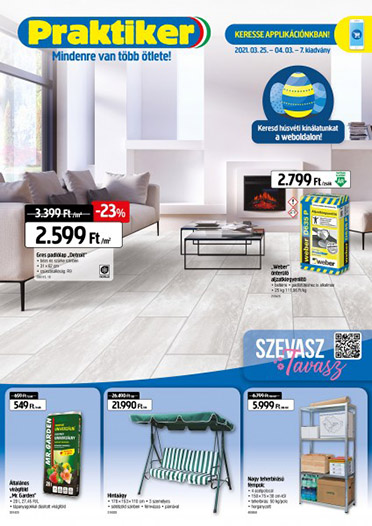 Praktiker akciós újság